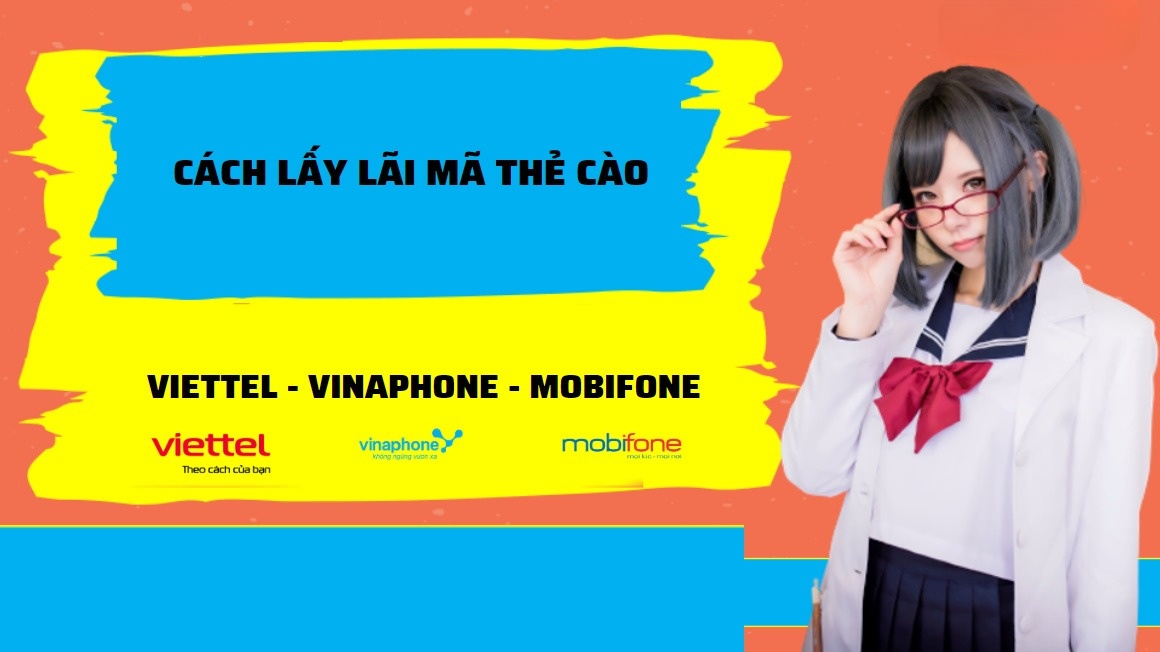 Cách lấy lại mã thẻ cào Viettel, Vina, Mobi bằng số Seri & mã QR