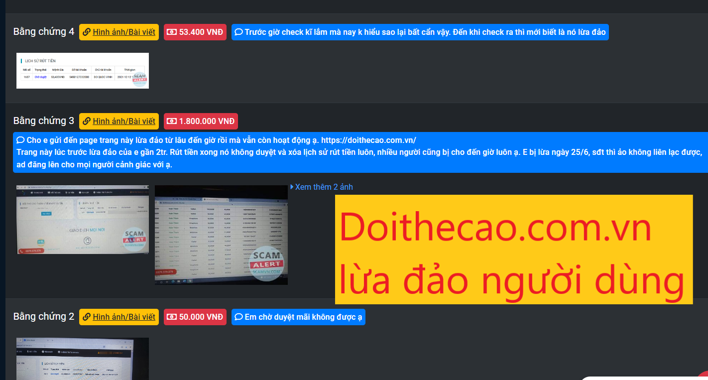 Cảnh giác những Website đổi thẻ cào lừa đảo người dùng