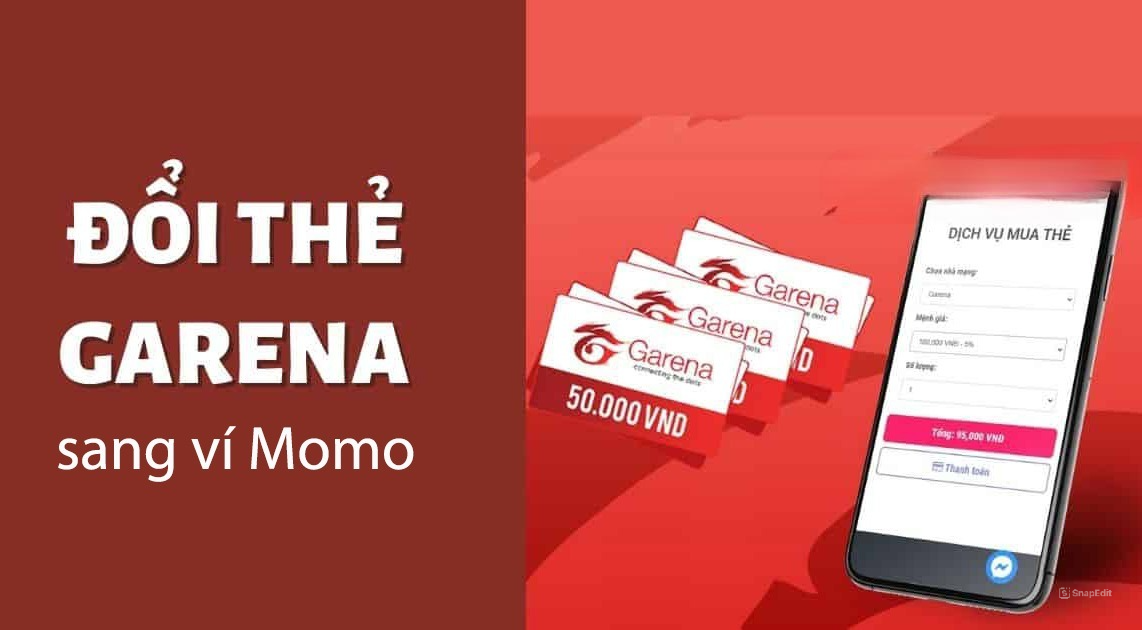 Chuyển Đổi Thẻ Garena Sang Ví Momo Nhanh Chóng, Chiết Khấu Siêu Hấp Dẫn